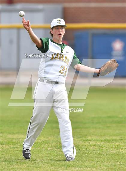 Thumbnail 3 in Temple Christian @ Dallas Lutheran (Dallas Lutheran Wood Bat Tournament) photogallery.