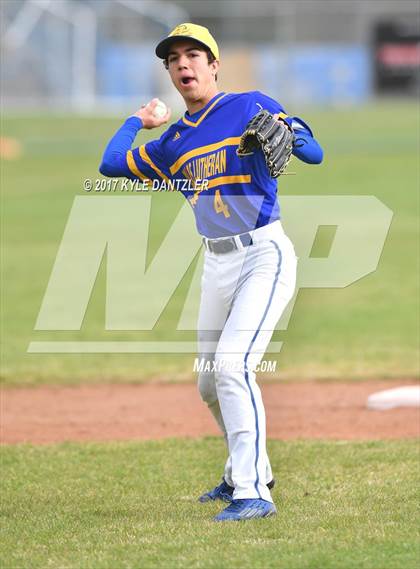 Thumbnail 1 in Temple Christian @ Dallas Lutheran (Dallas Lutheran Wood Bat Tournament) photogallery.
