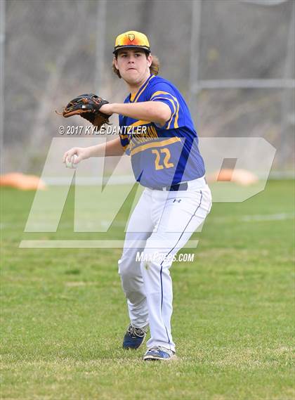 Thumbnail 3 in Temple Christian @ Dallas Lutheran (Dallas Lutheran Wood Bat Tournament) photogallery.