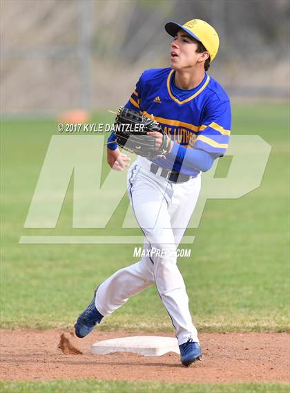 Thumbnail 1 in Temple Christian @ Dallas Lutheran (Dallas Lutheran Wood Bat Tournament) photogallery.