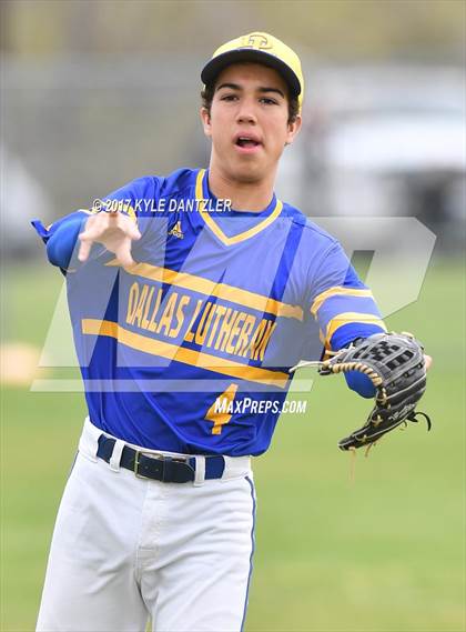 Thumbnail 1 in Temple Christian @ Dallas Lutheran (Dallas Lutheran Wood Bat Tournament) photogallery.