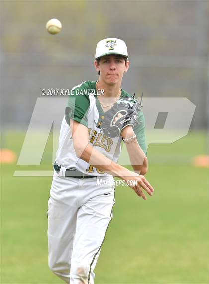 Thumbnail 3 in Temple Christian @ Dallas Lutheran (Dallas Lutheran Wood Bat Tournament) photogallery.