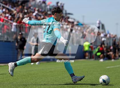 Thumbnail 2 in Austin Achieve vs. Gainesville (UIL 4A Soccer Division II Final) photogallery.
