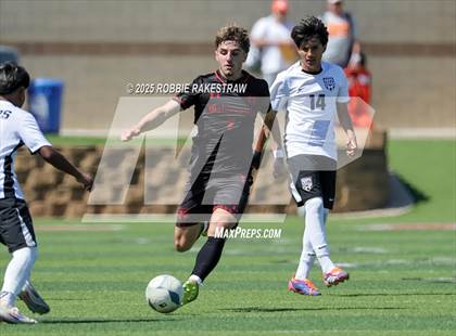 Thumbnail 1 in Austin Achieve vs. Gainesville (UIL 4A Soccer Division II Final) photogallery.