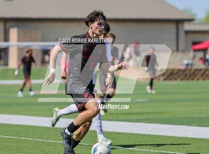 Thumbnail 2 in Austin Achieve vs. Gainesville (UIL 4A Soccer Division II Final) photogallery.