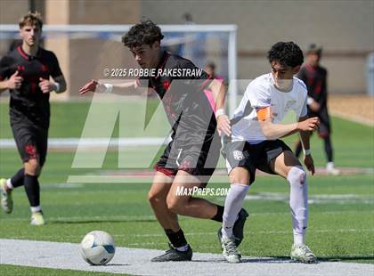 Thumbnail 3 in Austin Achieve vs. Gainesville (UIL 4A Soccer Division II Final) photogallery.