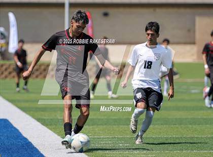 Thumbnail 3 in Austin Achieve vs. Gainesville (UIL 4A Soccer Division II Final) photogallery.