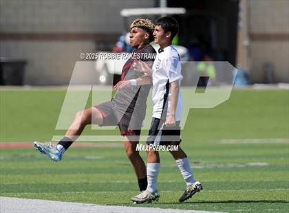 Thumbnail 1 in Austin Achieve vs. Gainesville (UIL 4A Soccer Division II Final) photogallery.
