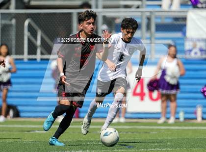 Thumbnail 1 in Austin Achieve vs. Gainesville (UIL 4A Soccer Division II Final) photogallery.