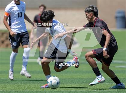 Thumbnail 1 in Austin Achieve vs. Gainesville (UIL 4A Soccer Division II Final) photogallery.