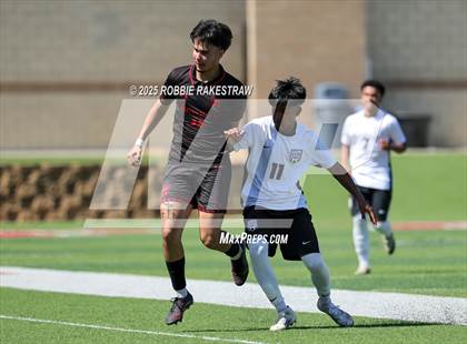 Thumbnail 1 in Austin Achieve vs. Gainesville (UIL 4A Soccer Division II Final) photogallery.
