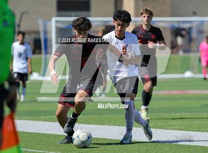 Thumbnail 1 in Austin Achieve vs. Gainesville (UIL 4A Soccer Division II Final) photogallery.