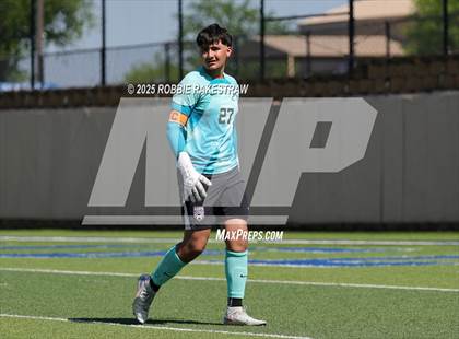 Thumbnail 2 in Austin Achieve vs. Gainesville (UIL 4A Soccer Division II Final) photogallery.