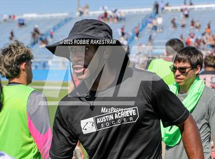 Thumbnail 1 in Austin Achieve vs. Gainesville (UIL 4A Soccer Division II Final) photogallery.