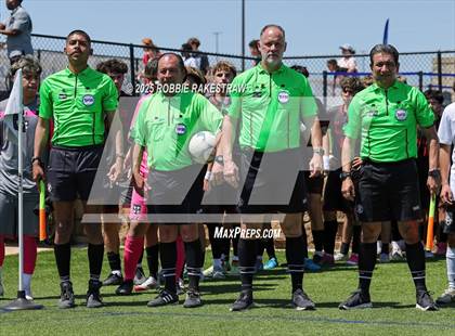 Thumbnail 1 in Austin Achieve vs. Gainesville (UIL 4A Soccer Division II Final) photogallery.