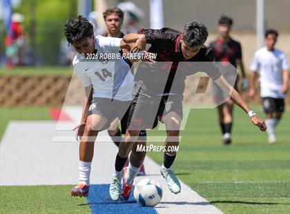 Thumbnail 3 in Austin Achieve vs. Gainesville (UIL 4A Soccer Division II Final) photogallery.