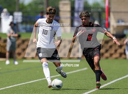 Thumbnail 1 in Austin Achieve vs. Gainesville (UIL 4A Soccer Division II Final) photogallery.