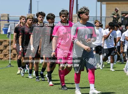 Thumbnail 2 in Austin Achieve vs. Gainesville (UIL 4A Soccer Division II Final) photogallery.