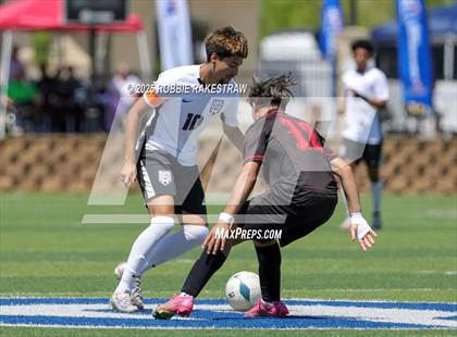 Thumbnail 3 in Austin Achieve vs. Gainesville (UIL 4A Soccer Division II Final) photogallery.