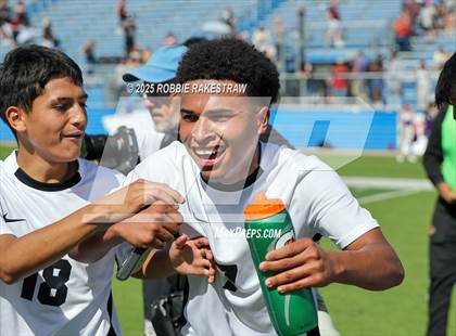 Thumbnail 3 in Austin Achieve vs. Gainesville (UIL 4A Soccer Division II Final) photogallery.