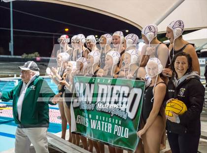 Thumbnail 3 in Cathedral Catholic vs. Carlsbad (CIF SDS Open Final) photogallery.