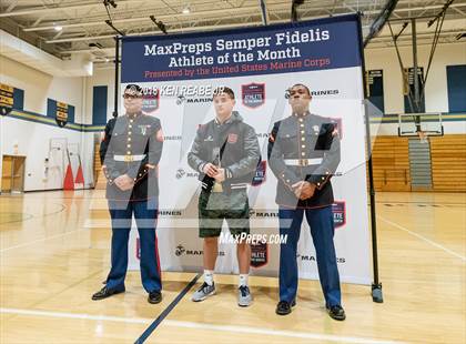 Thumbnail 3 in Marines H.S. Male Athlete of the Month - Jacob Herrit photogallery.