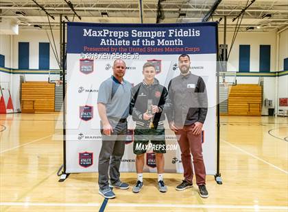 Thumbnail 3 in Marines H.S. Male Athlete of the Month - Jacob Herrit photogallery.