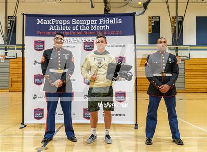 Thumbnail 2 in Marines H.S. Male Athlete of the Month - Jacob Herrit photogallery.