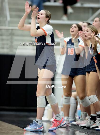 Thumbnail 3 in Lovejoy vs Wakeland (UIL5A Volleyball Area Playoff Division 2) photogallery.
