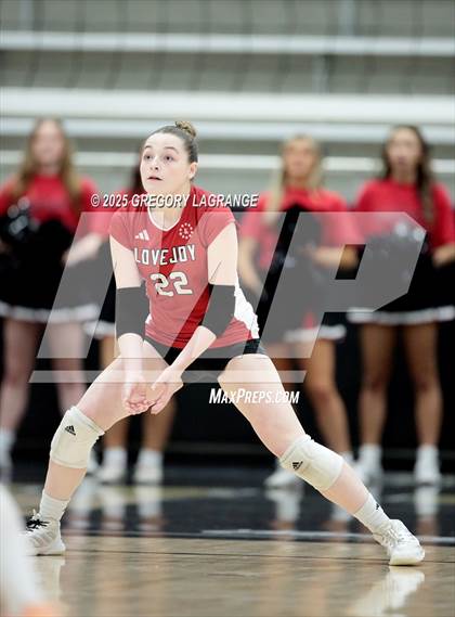 Thumbnail 2 in Lovejoy vs Wakeland (UIL5A D2 Volleyball Area) photogallery.