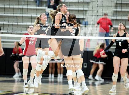 Thumbnail 1 in Lovejoy vs Wakeland (UIL5A D2 Volleyball Area) photogallery.