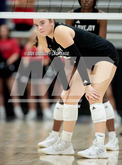 Thumbnail 3 in Lovejoy vs Wakeland (UIL5A D2 Volleyball Area) photogallery.