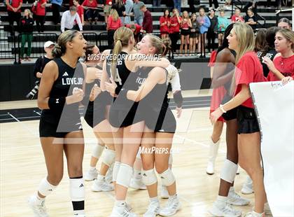 Thumbnail 1 in Lovejoy vs Wakeland (UIL5A D2 Volleyball Area) photogallery.