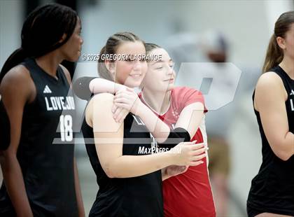 Thumbnail 2 in Lovejoy vs Wakeland (UIL5A D2 Volleyball Area) photogallery.
