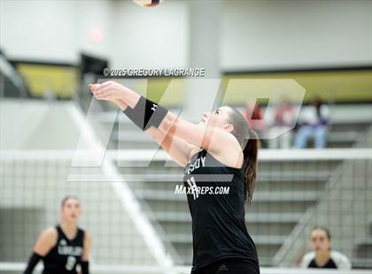 Thumbnail 3 in Lovejoy vs Wakeland (UIL5A D2 Volleyball Area) photogallery.