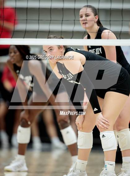 Thumbnail 1 in Lovejoy vs Wakeland (UIL5A D2 Volleyball Area) photogallery.