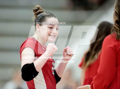 Thumbnail 1 in Lovejoy vs Wakeland (UIL5A Volleyball Area Playoff Division 2) photogallery.