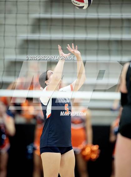 Thumbnail 1 in Lovejoy vs Wakeland (UIL5A D2 Volleyball Area) photogallery.