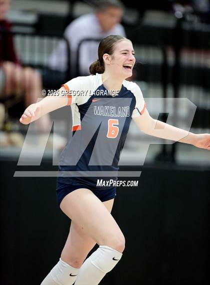 Thumbnail 3 in Lovejoy vs Wakeland (UIL5A D2 Volleyball Area) photogallery.