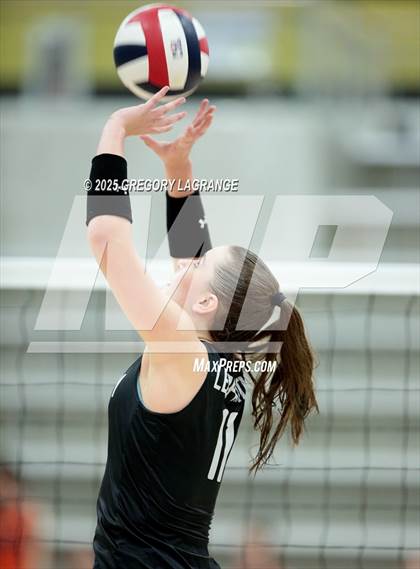 Thumbnail 2 in Lovejoy vs Wakeland (UIL5A D2 Volleyball Area) photogallery.