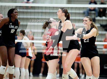 Thumbnail 1 in Lovejoy vs Wakeland (UIL5A Volleyball Area Playoff Division 2) photogallery.