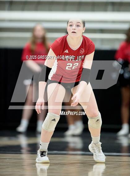 Thumbnail 1 in Lovejoy vs Wakeland (UIL5A Volleyball Area Playoff Division 2) photogallery.