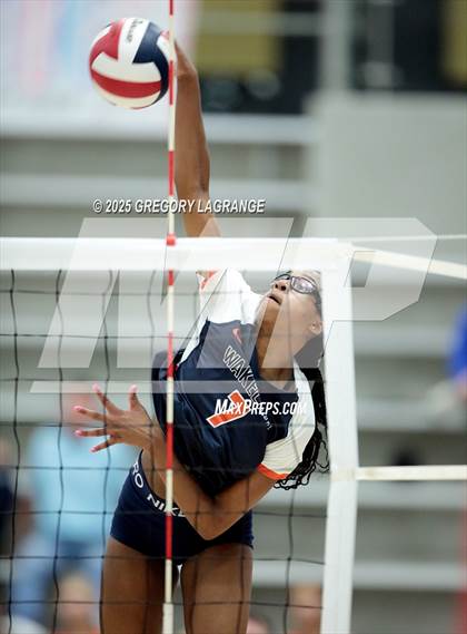 Thumbnail 2 in Lovejoy vs Wakeland (UIL5A D2 Volleyball Area) photogallery.