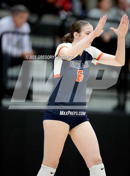 Thumbnail 1 in Lovejoy vs Wakeland (UIL5A D2 Volleyball Area) photogallery.