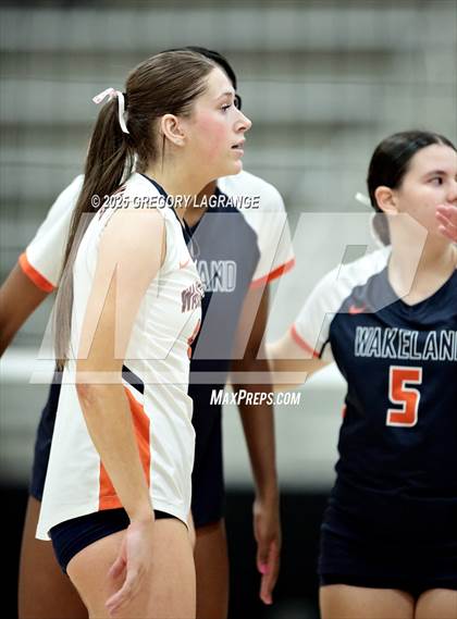 Thumbnail 1 in Lovejoy vs Wakeland (UIL5A D2 Volleyball Area) photogallery.