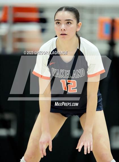 Thumbnail 2 in Lovejoy vs Wakeland (UIL5A D2 Volleyball Area) photogallery.