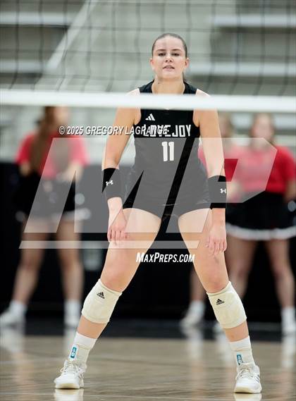 Thumbnail 1 in Lovejoy vs Wakeland (UIL5A D2 Volleyball Area) photogallery.