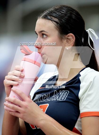 Thumbnail 3 in Lovejoy vs Wakeland (UIL5A Volleyball Area Playoff Division 2) photogallery.