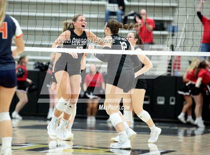 Thumbnail 3 in Lovejoy vs Wakeland (UIL5A D2 Volleyball Area) photogallery.
