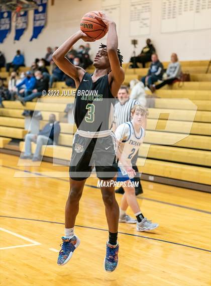 Thumbnail 3 in Indianapolis Crispus Attucks @ Indianapolis Bishop Chatard photogallery.